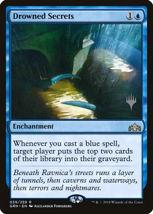 Drowned Secrets - Guilds of Ravnica Promos