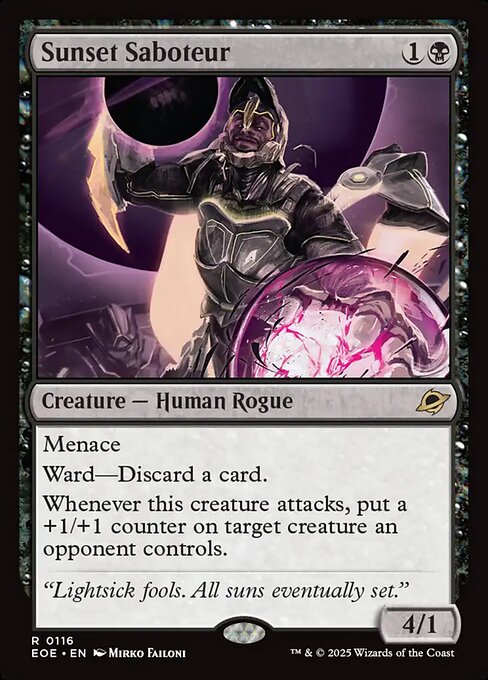 Sunset Saboteur - Edge of Eternities