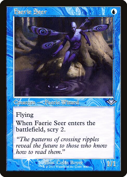 Faerie Seer - Modern Horizons 1 Timeshifts - Promo Foil