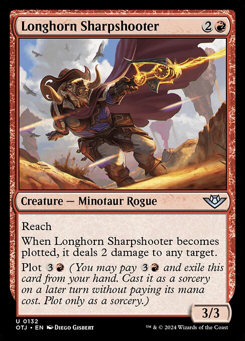 Longhorn Sharpshooter - Outlaws of Thunder Junction