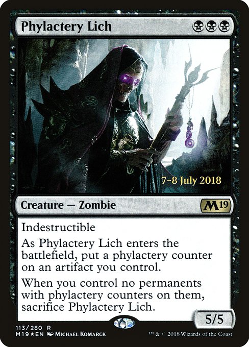 Phylactery Lich - Core Set 2019 Promos