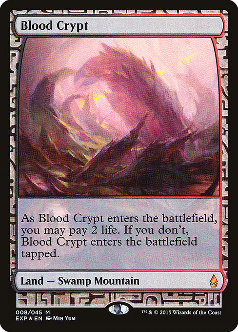 Blood Crypt - Zendikar Expeditions - Promo Foil