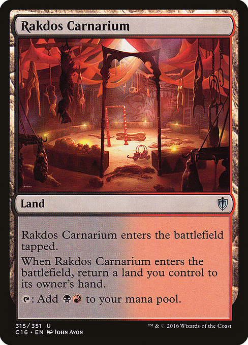 Rakdos Carnarium - Commander 2016