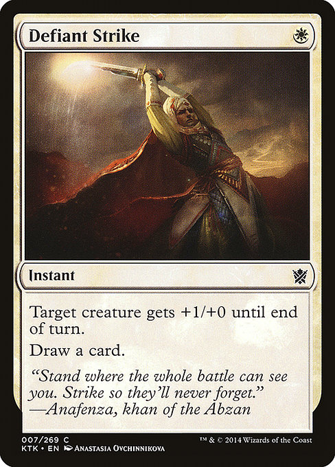 Defiant Strike - Khans of Tarkir