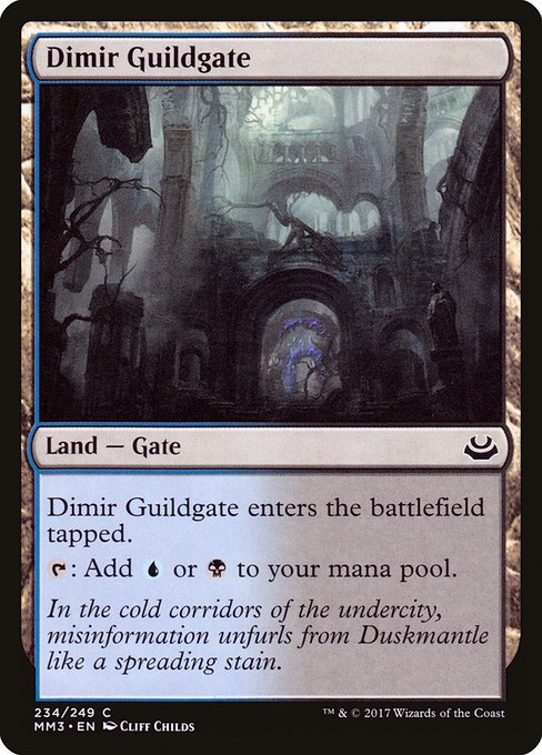 Dimir Guildgate - Modern Masters 2017