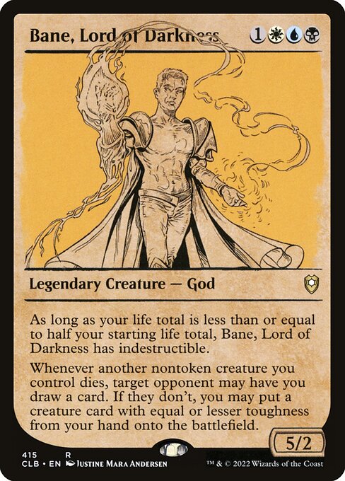 Bane, Lord of Darkness - Commander Legends: Battle for Baldur's Gate