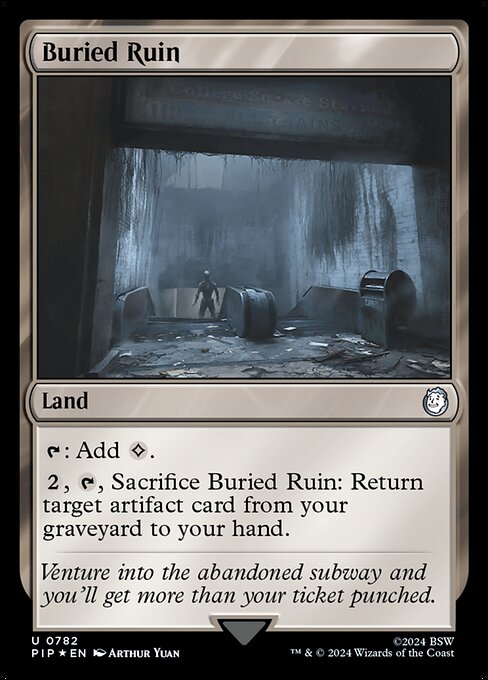 Buried Ruin - Fallout - Surge Foil