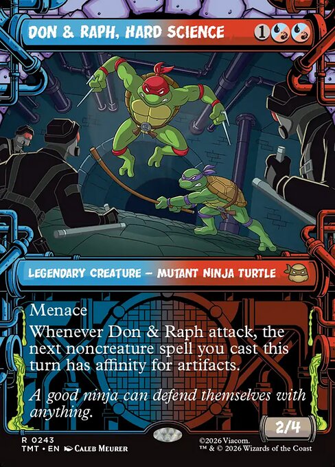 Don & Raph, Hard Science - Teenage Mutant Ninja Turtles - Showcase
