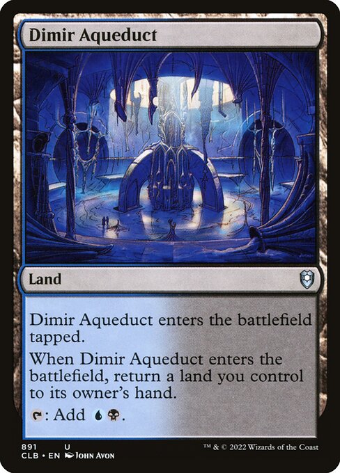 Dimir Aqueduct - Commander Legends: Battle for Baldur's Gate