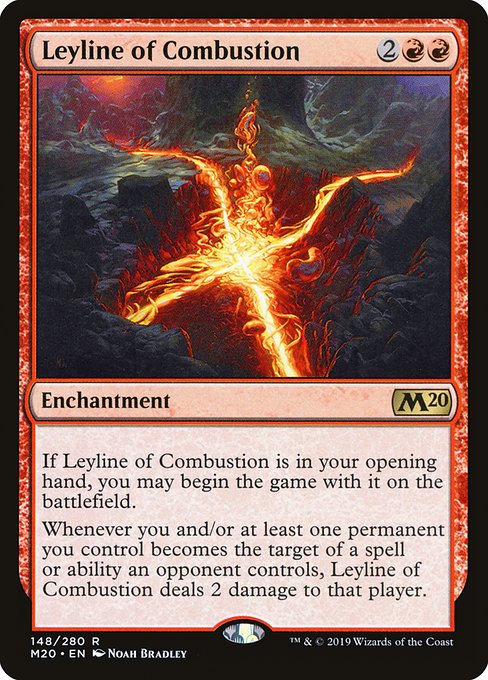 Leyline of Combustion - Core Set 2020