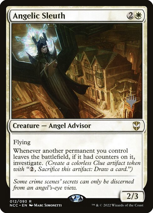 Angelic Sleuth - New Capenna Commander Promos - Promo Foil