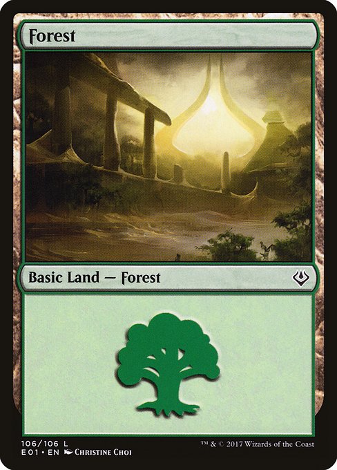 Forest - Archenemy: Nicol Bolas