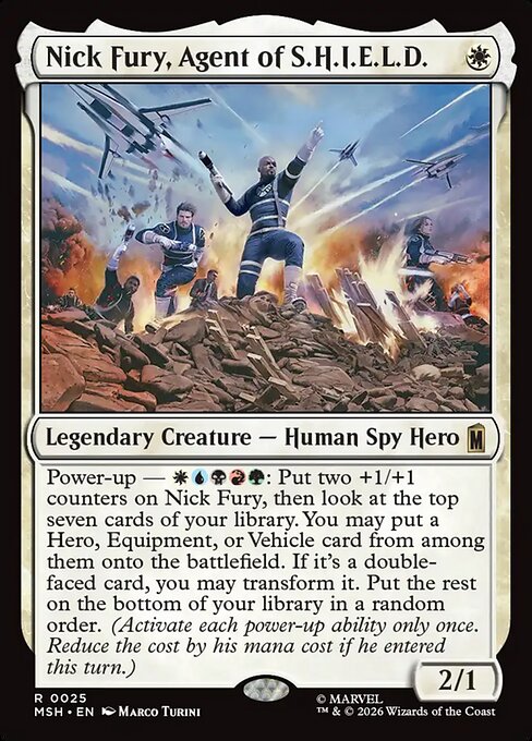 Nick Fury, Agent of S.H.I.E.L.D. - Marvel Super Heroes