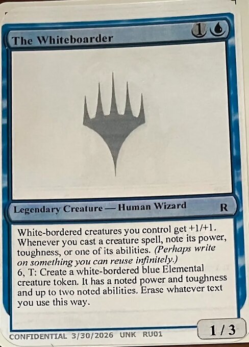 The Whiteboarder - Unknown Event