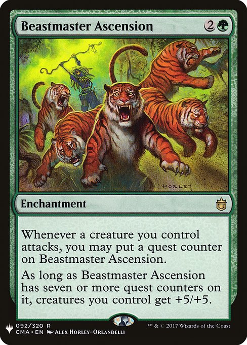 Beastmaster Ascension - The List