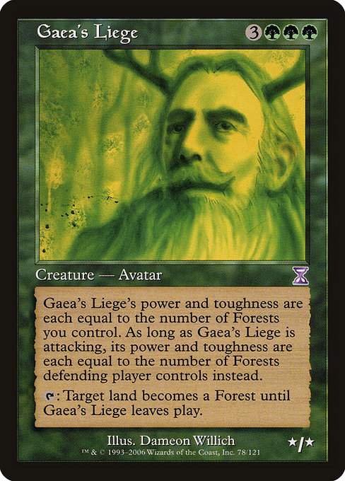 Gaea's Liege - Time Spiral Timeshifted