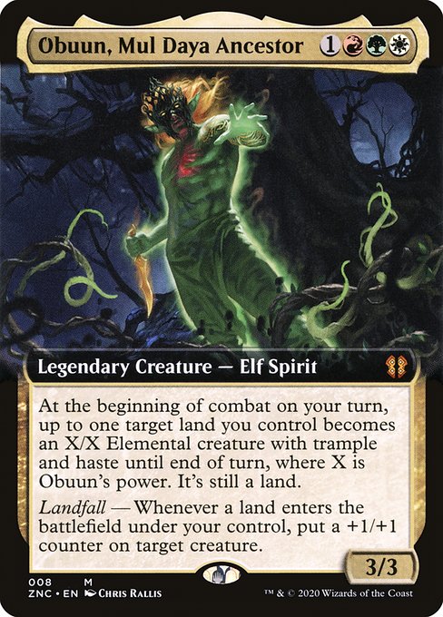 Obuun, Mul Daya Ancestor - Zendikar Rising Commander