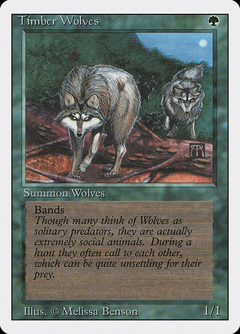 Timber Wolves - Revised Edition