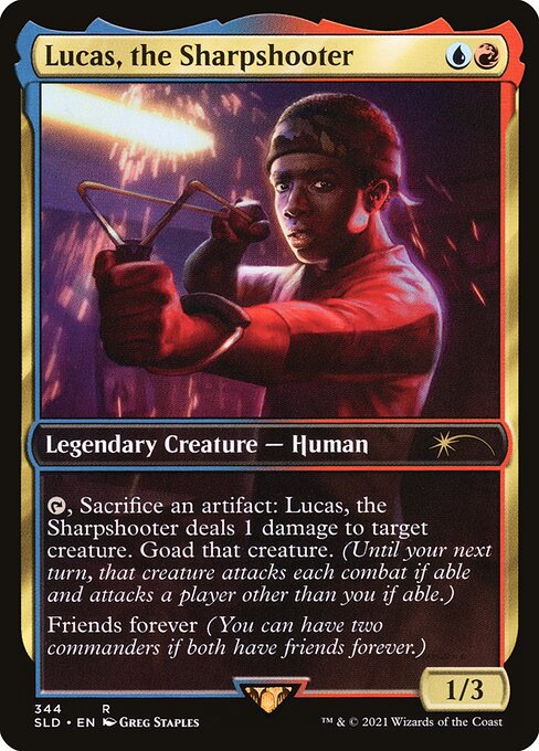 Lucas, the Sharpshooter (Bjorna, Nightfall Alchemist) - Secret Lair Drop