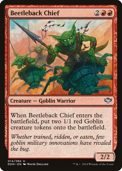 Beetleback Chief - Duel Decks: Speed vs. Cunning