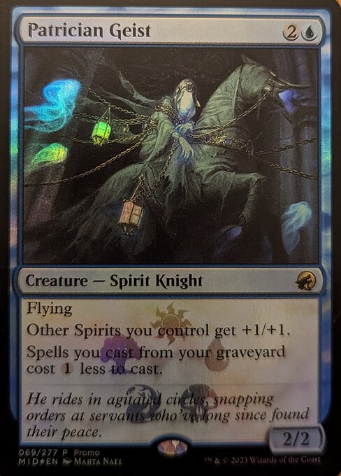 Patrician Geist - Innistrad: Midnight Hunt Promos