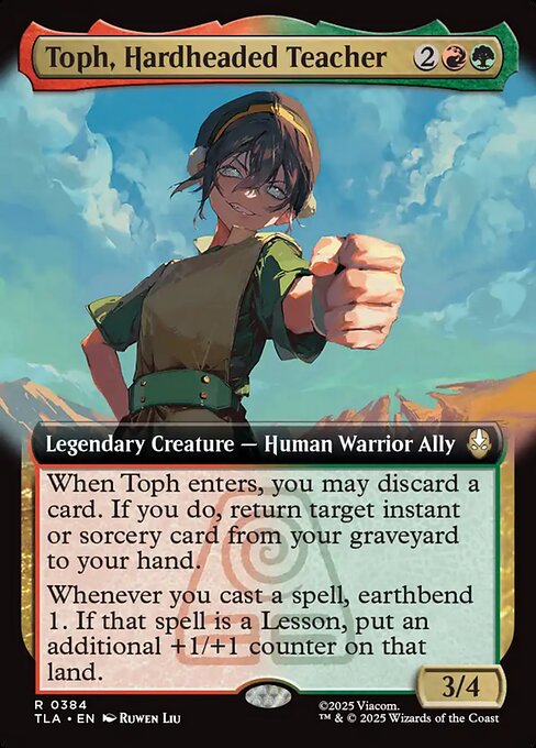 Toph, Hardheaded Teacher - Avatar: The Last Airbender - Extended Art