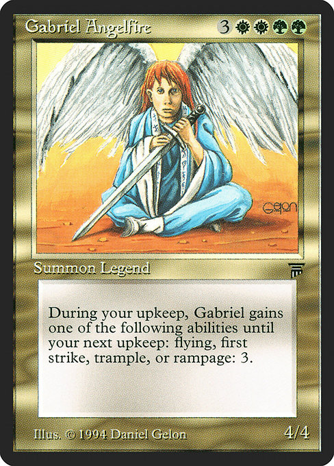 Gabriel Angelfire - Legends