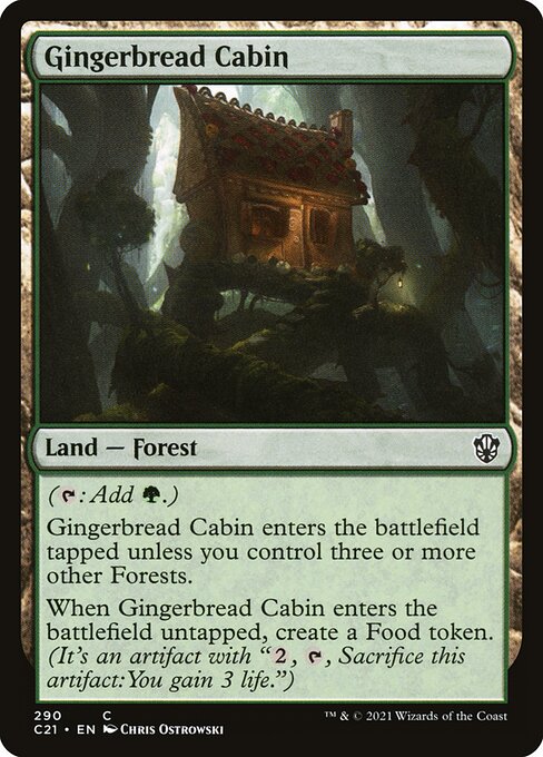 Gingerbread Cabin - Commander 2021