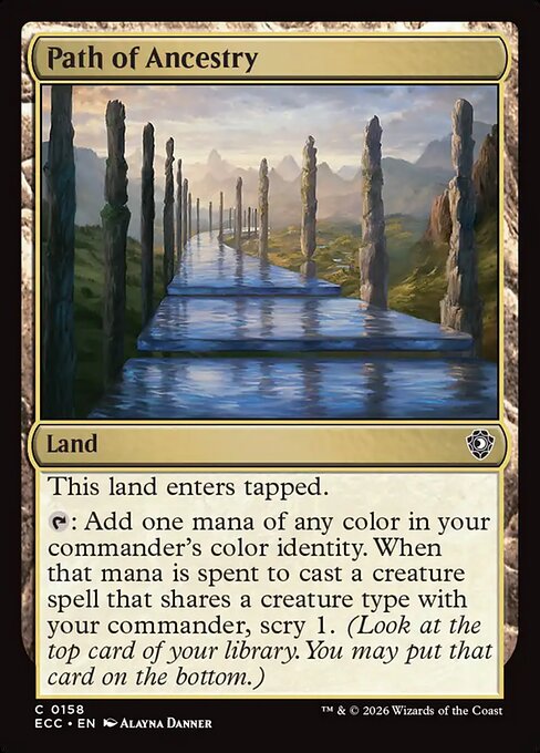 Path of Ancestry - Lorwyn Eclipsed Commander