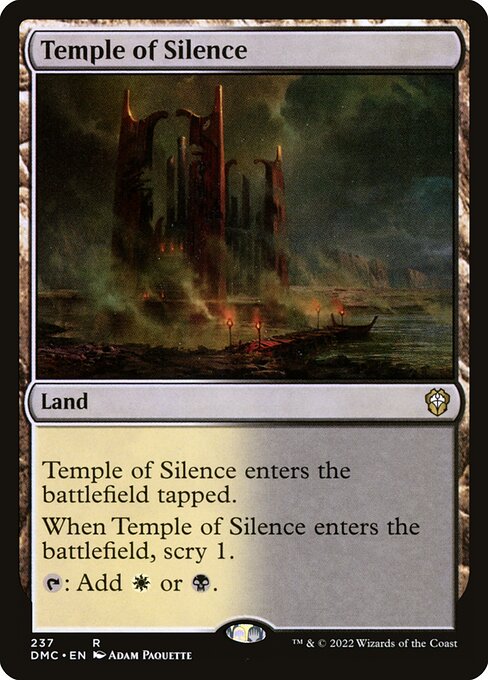 Temple of Silence - Dominaria United Commander