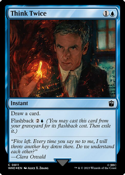 Think Twice - Doctor Who - Surge Foil