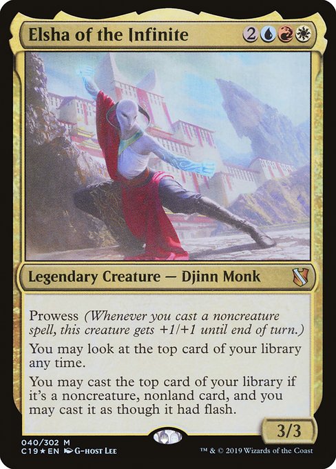 Elsha of the Infinite - Commander 2019 - Promo Foil