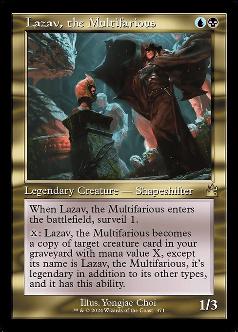 Lazav, the Multifarious - Ravnica Remastered