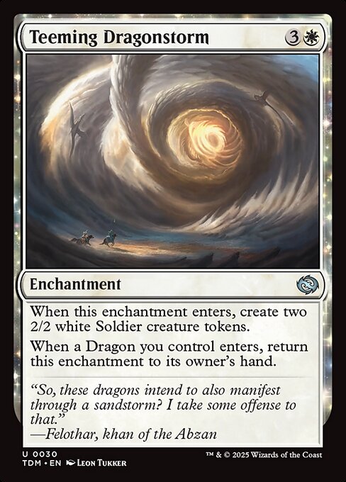 Teeming Dragonstorm - Tarkir: Dragonstorm