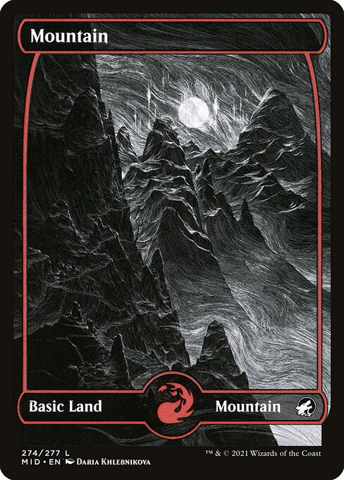 Mountain - Innistrad: Midnight Hunt