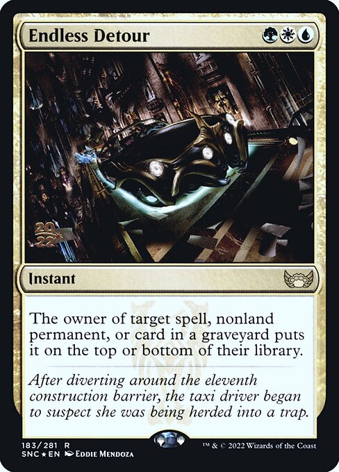 Endless Detour - Streets of New Capenna Promos - Promo Foil