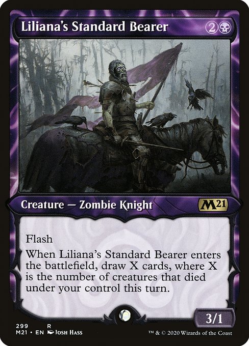 Liliana's Standard Bearer - Core Set 2021