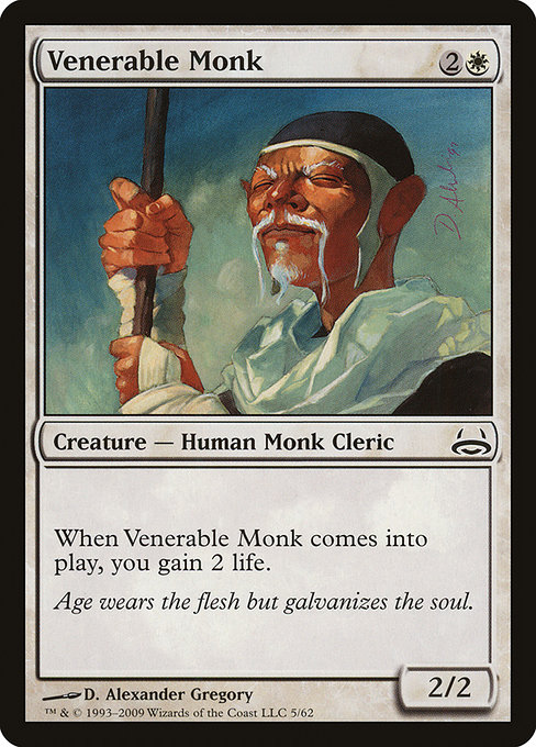 Venerable Monk - Duel Decks: Divine vs. Demonic