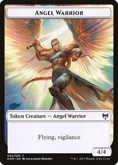 Angel Warrior - Kaldheim Tokens