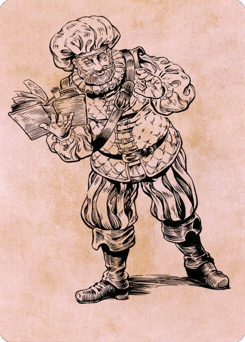 Volo, Itinerant Scholar - Battle for Baldur's Gate Art Series - Borderless