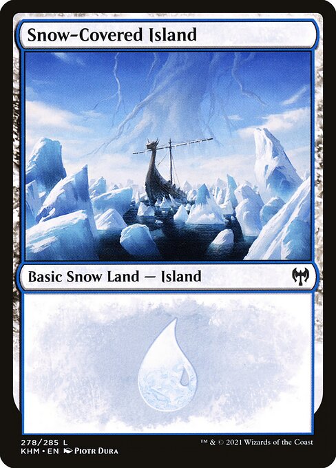 Snow-Covered Island - Kaldheim