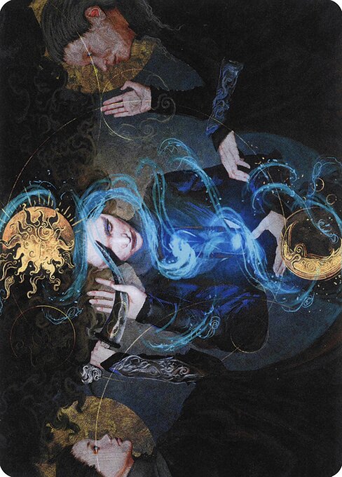 Witness the Future - Crimson Vow Art Series - Borderless