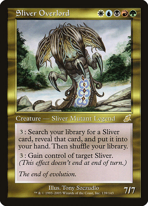 Sliver Overlord - Scourge