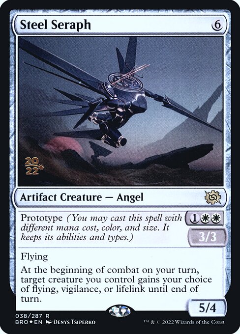 Steel Seraph - The Brothers' War Promos - Promo Foil