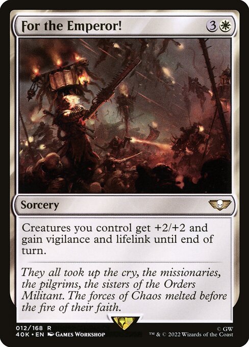 For the Emperor! - Warhammer 40,000 Commander