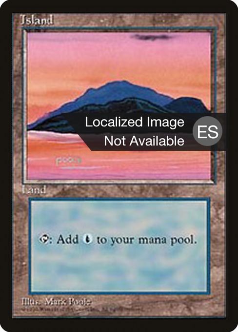 Isla (Island) - Fourth Edition Foreign Black Border