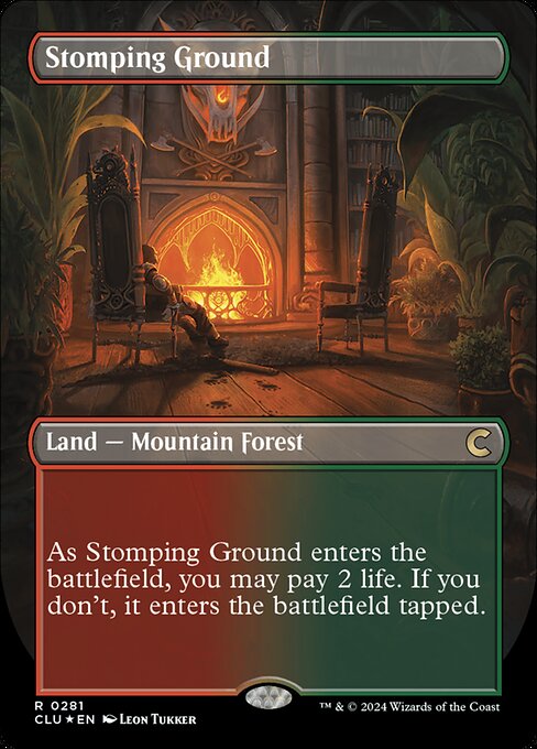 Stomping Ground - Ravnica: Clue Edition - Promo Foil