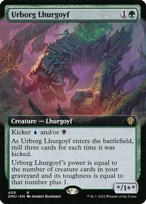 Urborg Lhurgoyf - Dominaria United