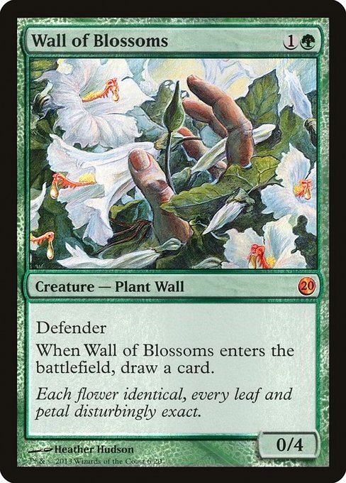 Wall of Blossoms - From the Vault: Twenty - Promo Foil