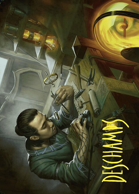 Renowned Weaponsmith - Commander Masters Art Series - Borderless